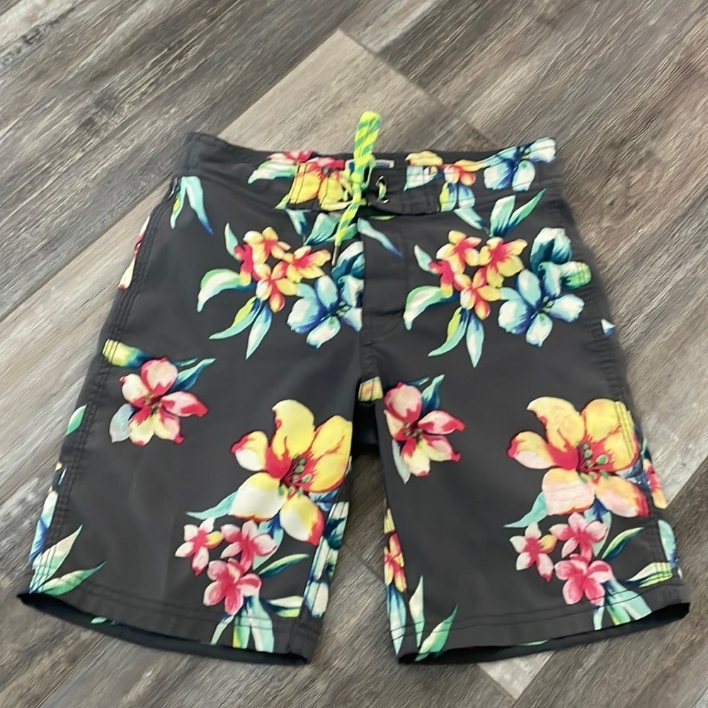 J. Crew youth floral board shorts